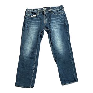 NWOT size 40W x 32L men’s blue denim straight leg jeans